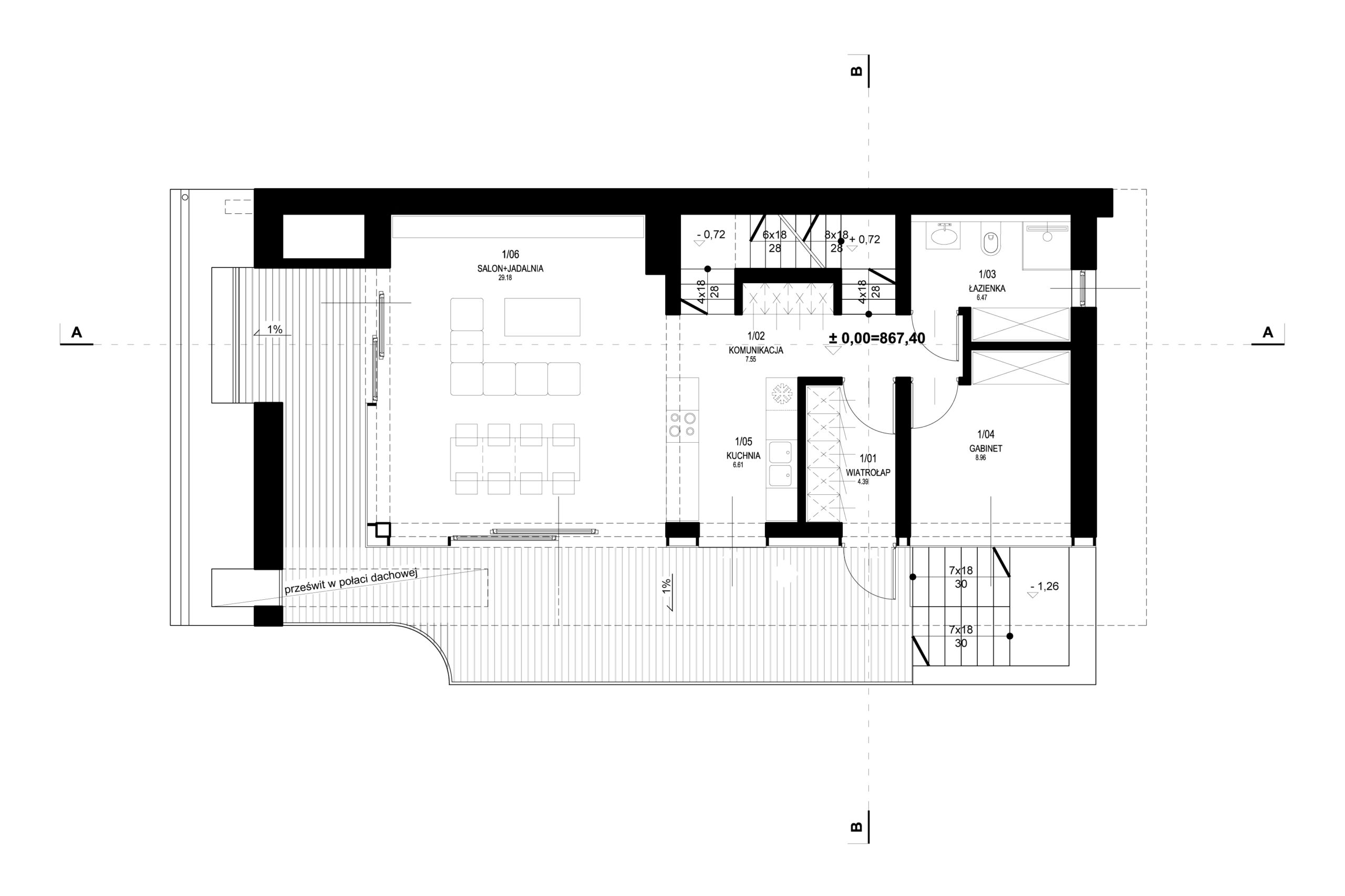 rzut parteru